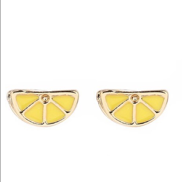 Jewelry - DONATION SALE • Lemon Stud Earrings 🍋